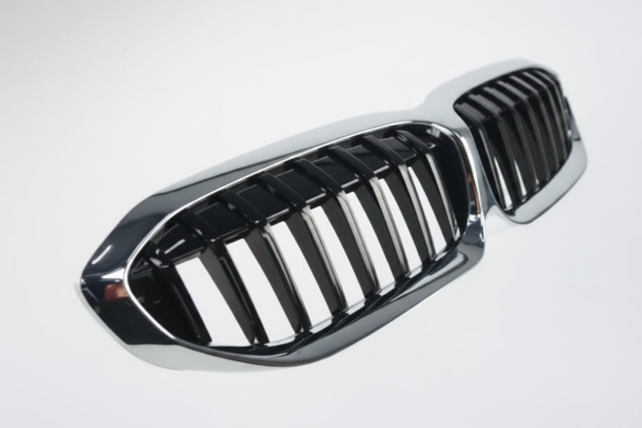 Bonnet Grille - BMW G20 3-Series - Black With Chrome Frame - Pre-LCI Models