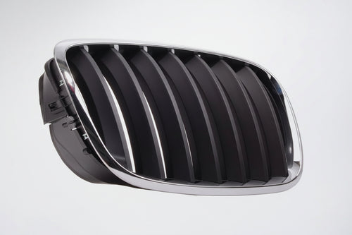 Bonnet Grille - BMW E70 / E71 X-Series - Black With Chrome Frame - Right