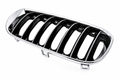 Bonnet Grille - BMW E83 X3-Series - Black With Chrome Frame - Pre-LCI Models - Right