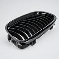 Bonnet Grille - BMW E90 / E91 3-Series - Black With Chrome Frame - LCI Models - Left