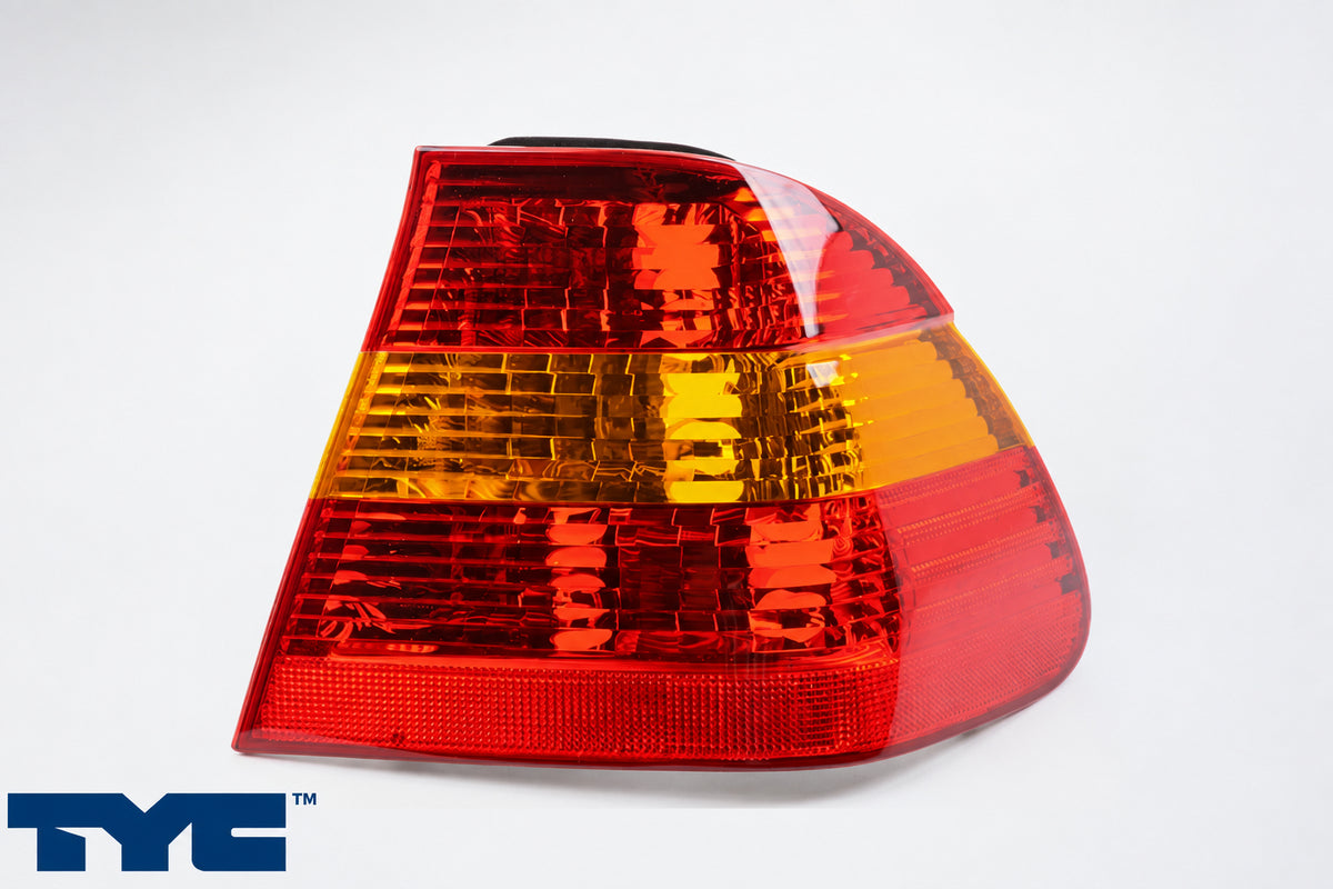 Rear Lamp - BMW E46 3-Series Sedan - Amber and Red - Facelift - Right