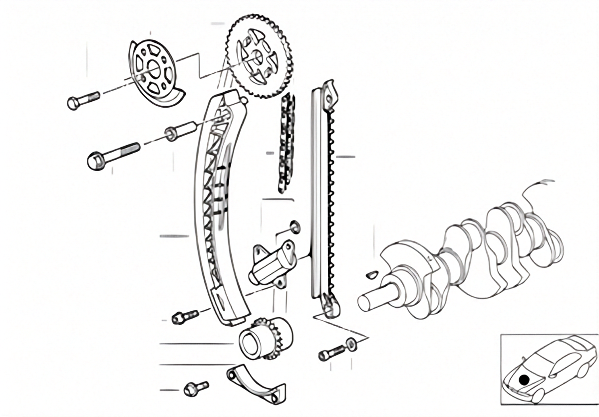 Timing Chain Kit - BMW 3 Series E46/ M43TU - Various Models